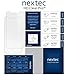 nextec iPhone 6,7,8 Screen Protector, (2 Pack), Apple iPhone 6, 6s, 6c, 7, 7s, 8, Tempered Glass Screen Protector (HD Clear Pro) iPhone 6,7,8 Glass Screen Protector (3D Touch/Case Compatible) Corning