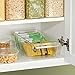 iDesign Linus Plastic Fridge and Freezer Storage Organizer Bin, Clear Container for Food, Drinks, Produce Organization, BPA-Free, 11.5