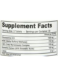 Deva Vegan Vitamins Glucosamine, MSM, CMO, 90 Tablets, 10001, 1, 1