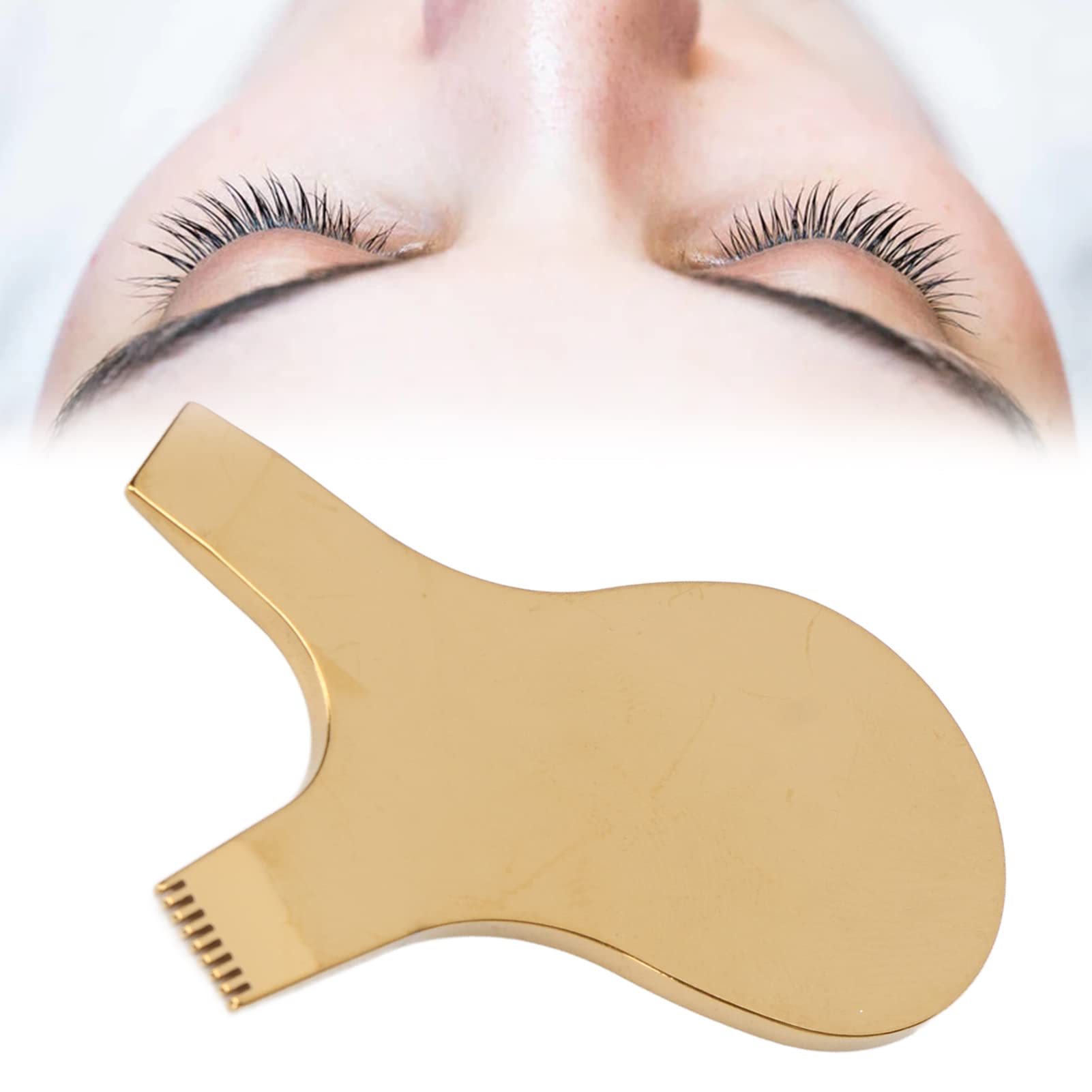 Eyelash Comb Lash Lift Brush Grafting Lash Lift Comb Perming Tinting Curling Extensions Supplies Tool Eyelash Brush Reusable for Eyelash Makeup (Y)