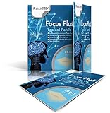 PatchMD - Focus Plus Topical Patch - Maintain Calm Focus, Help Boost Memory, Boost Task Completion, Supports Brain Health & Function, Non-Stimulant - 30 Day Supply