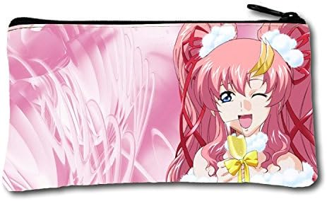 mobile suit gundam gundam seed lacus clyne girl glass joy tape Pencil Case School Pencil Case Great Workmanship (Two Sides)