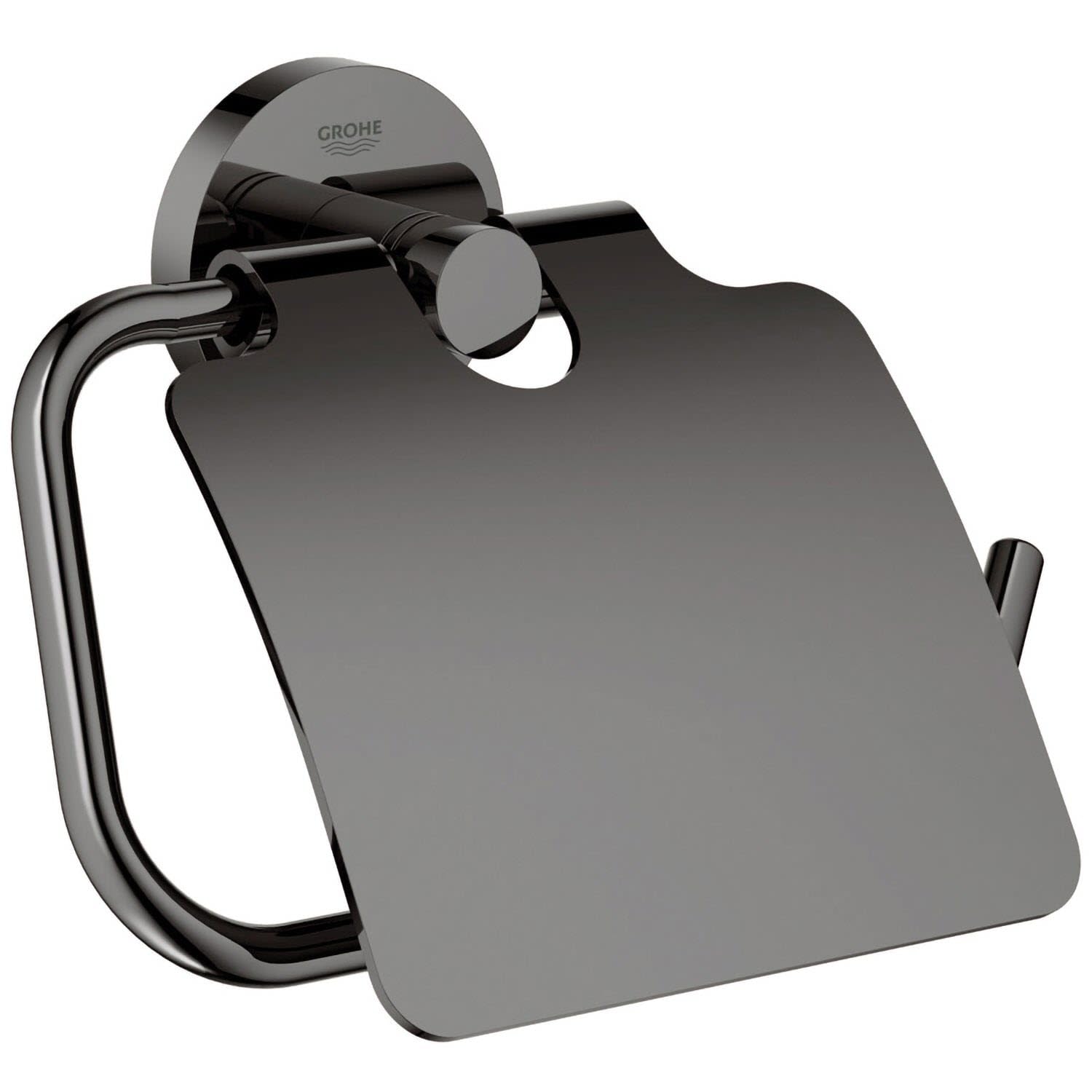 GROHE Essentials New Toilet Roll Holder Hard Graphite 40367A01