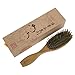 VAMIX Natural Wooden Green Sandalwood Hair Brush - No Static Detangling Scalp Cushion Massage Hair Comb