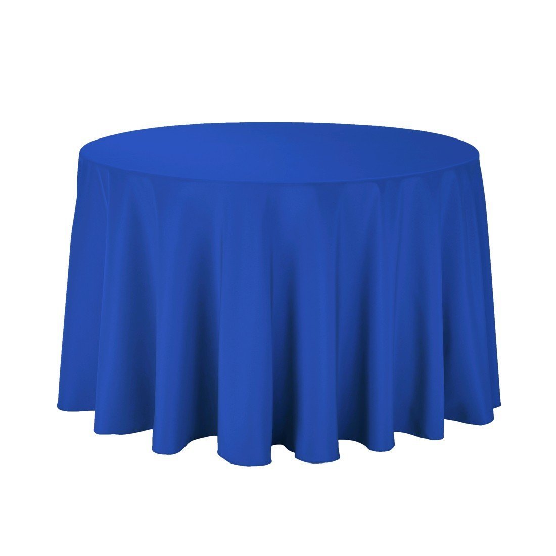 Best round table cloth royal blue