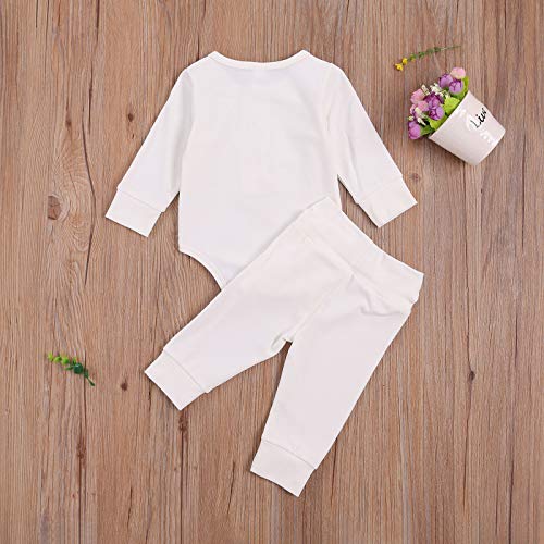 MoccyBabeLee Pasgeboren Baby Jongen Kleding Katoen Lange Mouwen Romper Bodysuit Broek Outfits Baby Jongens Pyjama 0-18… - Image 8