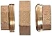 Anderson Metals 38104 Red Brass Pipe Fitting, Union, 1-1/4