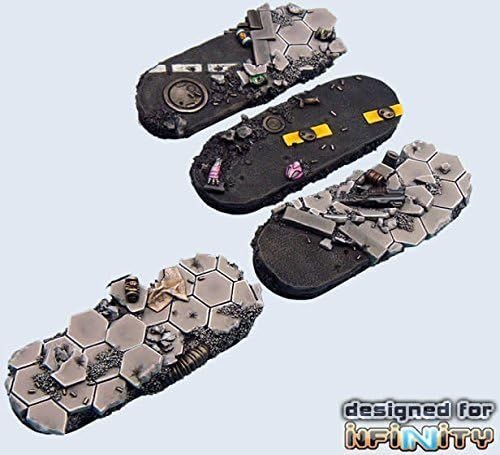 Urban Fight Bases 25mm X 50mm Micro Art Studios