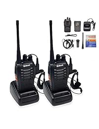 Baofeng lospu HY 16 canales Walkie Talkie Radios de dos vías de radio 2 piezas de largo alcance caja contiene dos de cada artículo