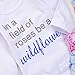 ASTRILL 4Pcs Infant Baby Boy Girls Letters Long Sleeve Romper+Flower Pant+Hat+Headband Warm Clothes, 3-6 Months, Blue