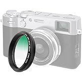 Kase MCUV UV Protection Lens Filter for Fujifilm X100 Series Camera (X100, X100S, X100F, X100T, X100V, X100VI) - Black Frame, Optical Glass HD Multi-Coated, Compact Camera Accessories