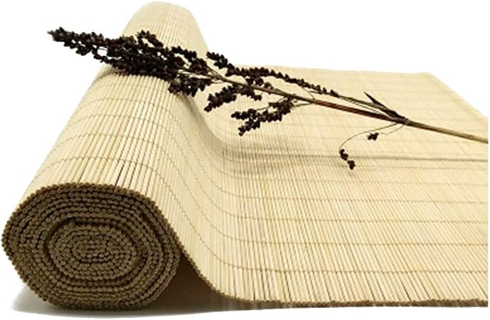 ZEMIN Bamboo Shades Blind Roll Up
