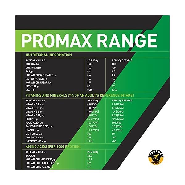 Maximuscle Promax Lean | Whey Protein Sports Supplement Powder for Lean Muscle Development | Banoffee, 980g - 28…