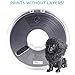 Polymaker PolySmooth PVB Filament 2.85mm(3mm), 3D Printer Filament Black 750g, Print Like PLA Filament, Easy Smoothable Post Process with IPA Alcohol, Work with Polysher 2.85mm