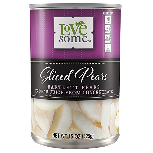 Lovesome Sliced Pears Juice from Concentrate, 15.25 Ounce