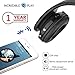 Bluetooth Over-Ear Headphones, Wireless Stereo Foldable Headphones Wireless and Wired Headsets with Built-in Mic for iPhone/Samsung/iPad/PC  (Black)thumb 2