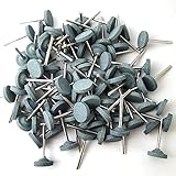 ROYHOO 50Pcs T Shaped Abrasive Mounted Stone