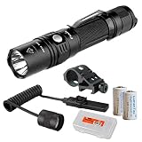 Tactical Weapon Light Bundle: Fenix PD35TAC (PD35 Tactical) XP-L 1000 Lumens Tactical Flashlight