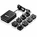 BESTEK USB Travel Power Strip with 8 International Adapters,5-Port 40W USB Charging Station with 2-Outlet Surge Protector