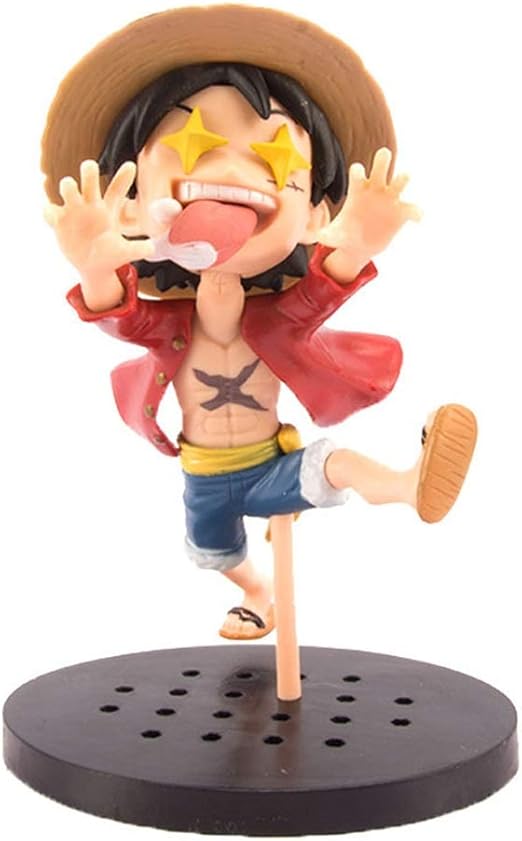 Amazon Co Jp Qyszyg おもちゃ ワンピースアニメおもちゃ像pvc素材デスクトップアニメキャラクター装飾塗装済み人形ギフト アニメのおもちゃ人形 ホーム キッチン