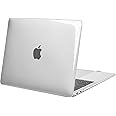 MOSISO Compatible with MacBook Air 13 inch Case 2022 2021 2020 2019 2018 Release A2337 M1 A2179 A1932 Touch ID, Plastic Hard Shell Case Cover Compatible with MacBook Air 13.3 inch Case, Transparent
