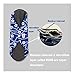 ALVABABY Charcoal Bamboo Reusable Menstrual Pads/Sanitary Pads 4PCS 4WM