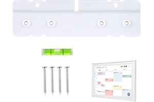 FEVBCNRJ Wall Mount Compatible with Skylight Calendar, No-Stud No-Drill Wall Mount for Smart Digital Calendar, Easy to Install, No Anchors or Screws Need, Secure Hold, Hardware Included (Hammer Not Included)