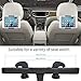 Car Headrest Mount - iPad Tablet Holder with Adjustable 360° Rotation, Universal Car Seat Mount Holder for Apple iPad Pro/Air/Mini, Nintendo Switch, iPhone, Other 4.7