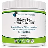Nature's Best Seaweed Calcium for Pets, Vet Recommended, Tested for Purity, 14 ounces