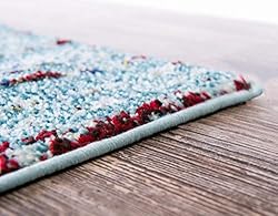Unique Loom Solid Shag Collection Area Rug