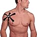 RapidForce Shapes: Next Generation Pre-Cut Kinesiology Tape, Star Shape, Black, 2 Pack