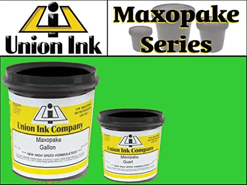 Union Maxopake - Plastisol Screen Printing Ink - Lime Green (Quart)