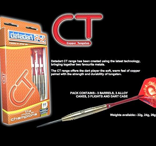 24g DATADART CT COPPER TUNGSTEN DARTS SET