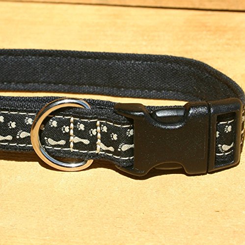 1" Best Friends Black Extra Large Hemp Collar