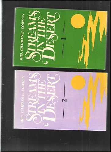 Streams In The Desert 2 Formerly Titled Streams In The Desert Volume 2 Streams In The Desert 2 2 Mrs Charles E Cowman 9781550110067 Amazon Com Books