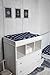 2 Pack Jersey Fitted Cotton Crib Sheet with Anchor Print - Standard Crib Mattress Size - Toddler, Kids Bedding - Navy Blue Nautical Nursery Decor - Ideal for Infant Boys Or Girls