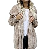 BeautyVan Mens Cardigan, 2017 New Fashion Women Hooded Long Coat Jacket Hoodies Parka Outwear Cardigan (M, Khaki)