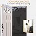 Jiayi Magnetic Cabinet Door Catches 2 Pack Heavy Duty Magnetic Door Latch 110lbs Cabinet Magnets Latches Stainless Steel Magnetic Door Catch for Heavy Door Closing Cupboard Door Closure Magnet