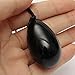[GTC Certified]SanSiDo Jade Egg Yoni Egg Massage Stone 3Pcs 100% Natural Black Obsidian Exercise Egg To Train Pelvic Muscles Kegel Exercise (Black) (Black01)