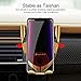 Wireless Fast Car Charger10W for Android iOS Smartphone Mobile Phone Fast Charging with Smart Sensor Car Mount Fast Charger for iPhone Xs Max/XR/X/8/8Plus Samsung S10/S9/S8-R2