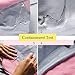 OUENZ Cotton Underwear Women,5 Pack Comfortable Menstrual Period Breathable Seamless Briefs Panties for Women