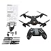 RC Drone Foldable Flight Path FPV VR Wifi RC Quadcopter 2.4GHz 6-Axis Gyro Remote Control Drone with 720P HD 2MP Camera Drone