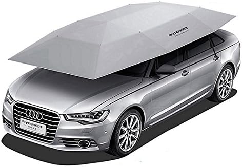 FirnFose Semi Automatic Car Tent Semi Automatic Car Umbrella Car Sun shelter Gray Color