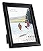 MCS 10pc Multi Pack Picture Frame Value Set - Two 8x10 in, Four 5x7 in, Four 4x6 in, Black (65508)