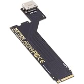 Xiwai PCI-E 4.0 4X NVMe M.2 M-Key to Oculink SFF-8612 SFF-8611 Host Adapter for 2024 ThinkBook 14+ AMD8845 SSD &amp; External Graphics Card