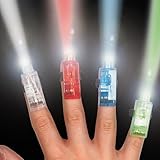 Finger Lights Perfect Stocking Stuffer for Children to Play with(Pack of 4)