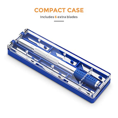 image for ORIENTOOLS Craft Hobby Knife Precision Steel Cutter Set for DIY Art Wo