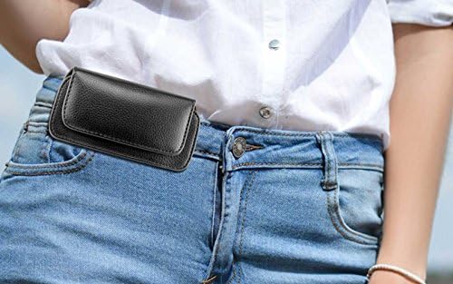 Horizontal Belt Clip Loops Phone Pouch Fits iPhone 8 Plus Galaxy S8 S8+ Edge S7 Active On Nxt A5 A7 J7 V Pro Max Moto Z2 Play Force G5S Plus G5S G5 Plus G4 E4 Plus Z Play Nokia 5 6 Xperia XZs Dual L1