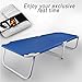 Locusts Folding Single Bed Folding Office Napping Bed Folding Bed Outdoor Camp Bed Cots & Hammocks Cots Folding Size:91cm63cm12cm/Expand Size:182cm63cm34cmthumb 2