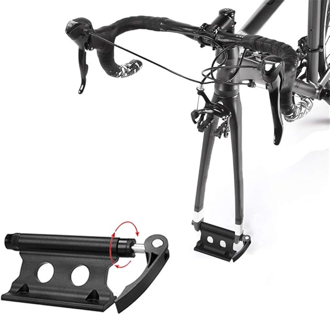Bike Block Fork Mount, Quick Release Fork Mount Truck Bed Bicycle Carrier, Aluminum Alloy